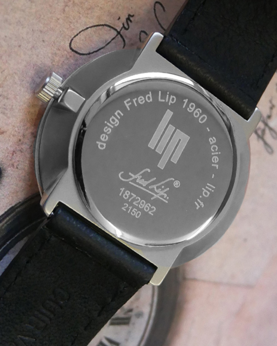 即決 新品 LIP/(W)パノラミック 34mm PG ブレス 腕時計