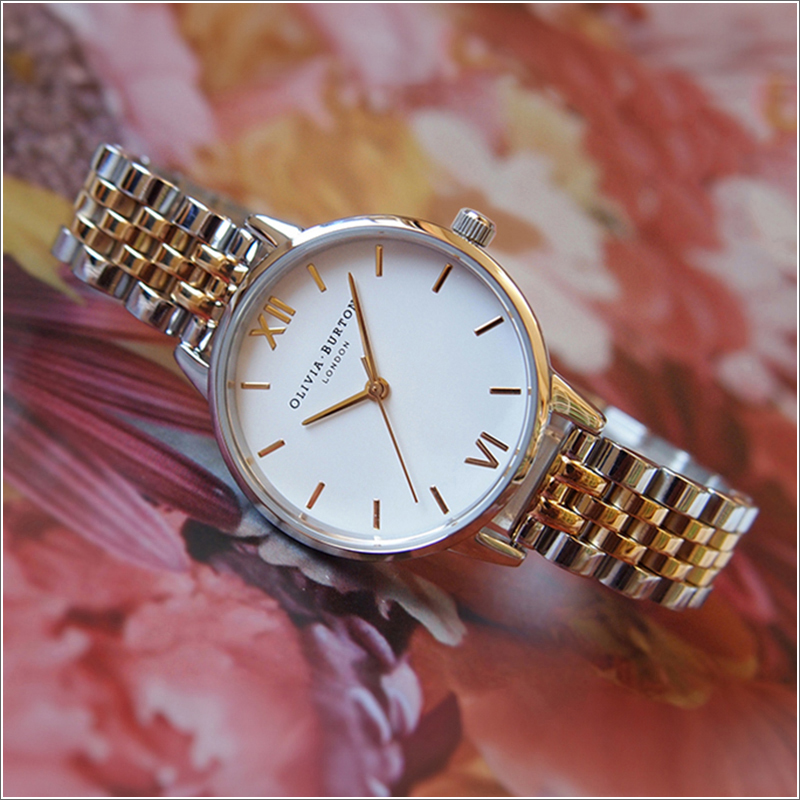 Olivia Burton時計、バレンタインデー、満天星女性時計、正品、イギリスファッション