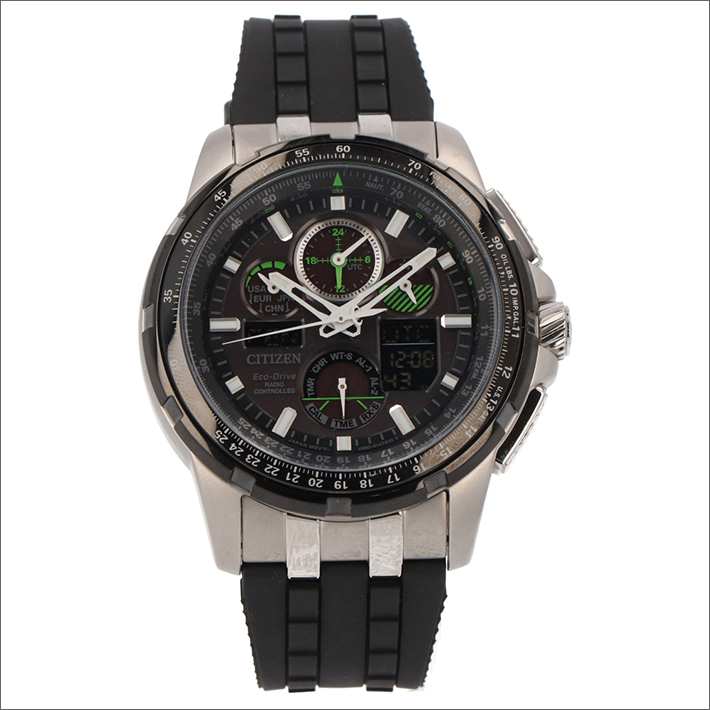 シチズン CITIZEN 腕時計 プロマスター スカイホーク JY8051-08E エコ・ドライブ 電波受信 ラバーベルト メンズ (Cal.U680)