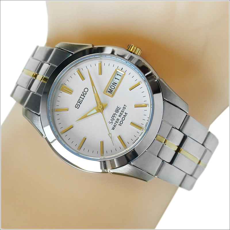 セイコー SEIKO 腕時計 SGG719J1S メンズ メタルベルト サファイアガラス 100m防水 クォーツ (Cal 7N43)
