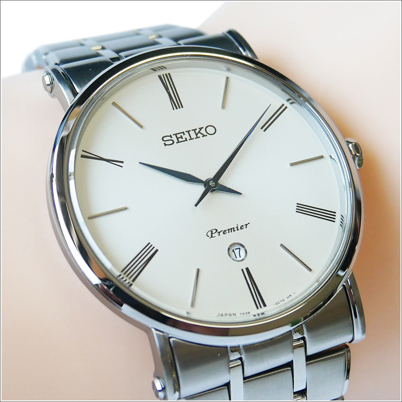 セイコー SEIKO 腕時計 SKP391J1 メンズ メタルベルト プルミエ