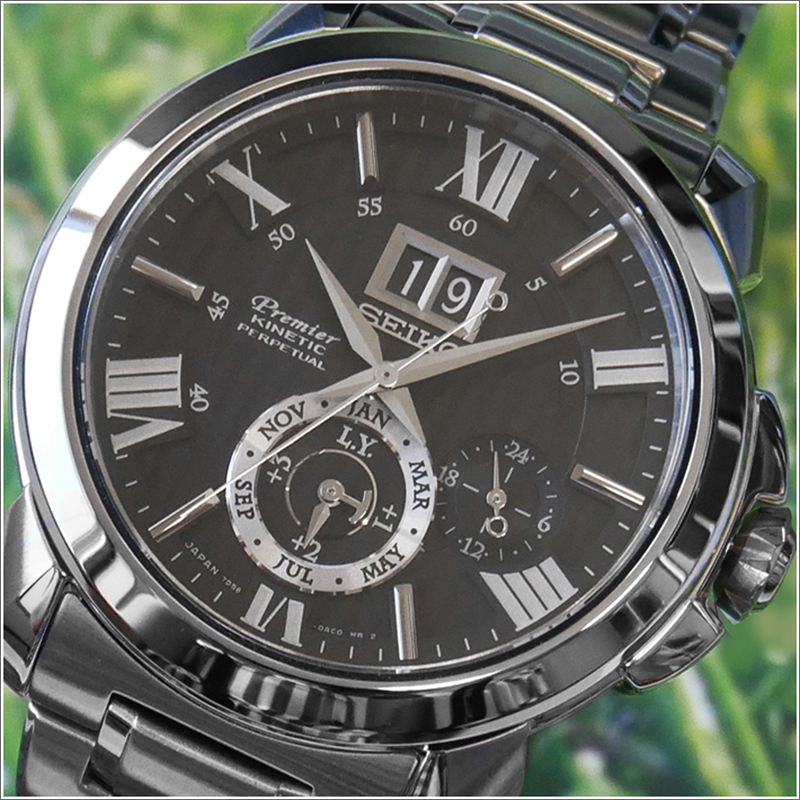 セイコー SEIKO 腕時計 SNP141J1 メンズ メタルベルト プルミエ キネティック パーペチュアル (Cal 7D56)