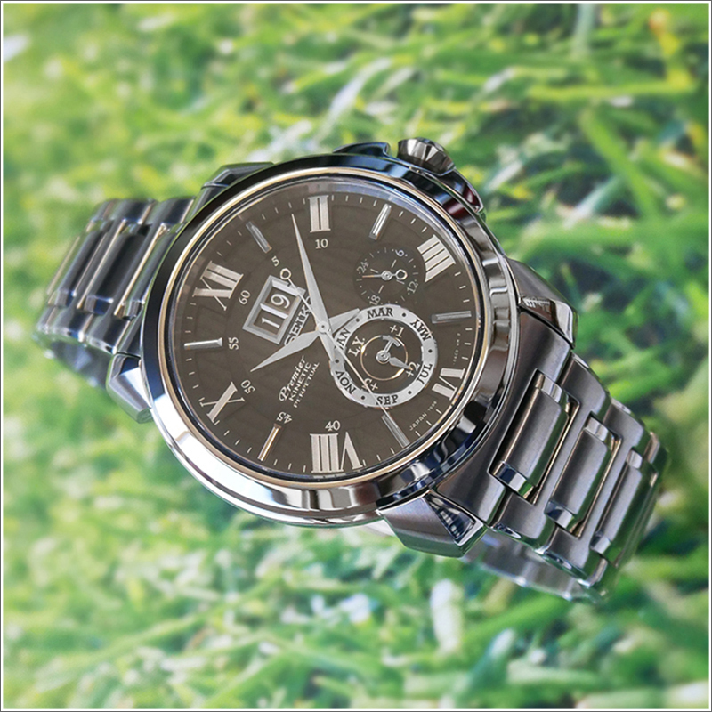 セイコー SEIKO 腕時計 SNP141J1 メンズ メタルベルト プルミエ キネティック パーペチュアル (Cal 7D56)