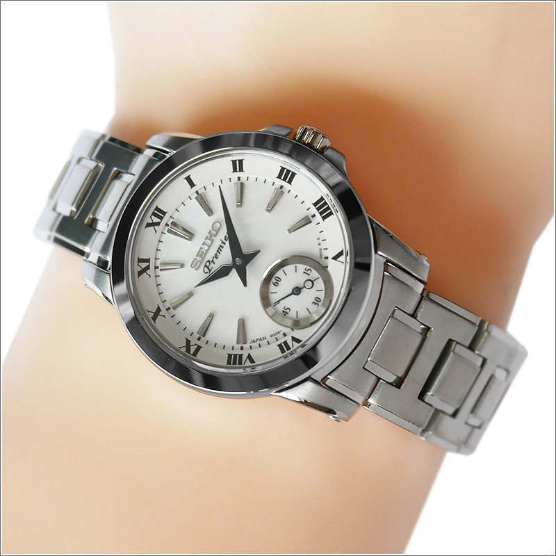 セイコー SEIKO 腕時計 SRKZ69J1 レディース メタルベルト プルミエ クォーツ (Cal 6G28)