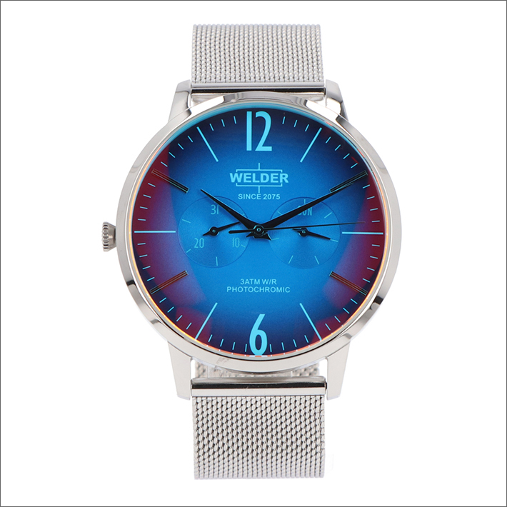 ウェルダー WELDER 腕時計 WWRS403 クォーツ 42mm メッシュメタル